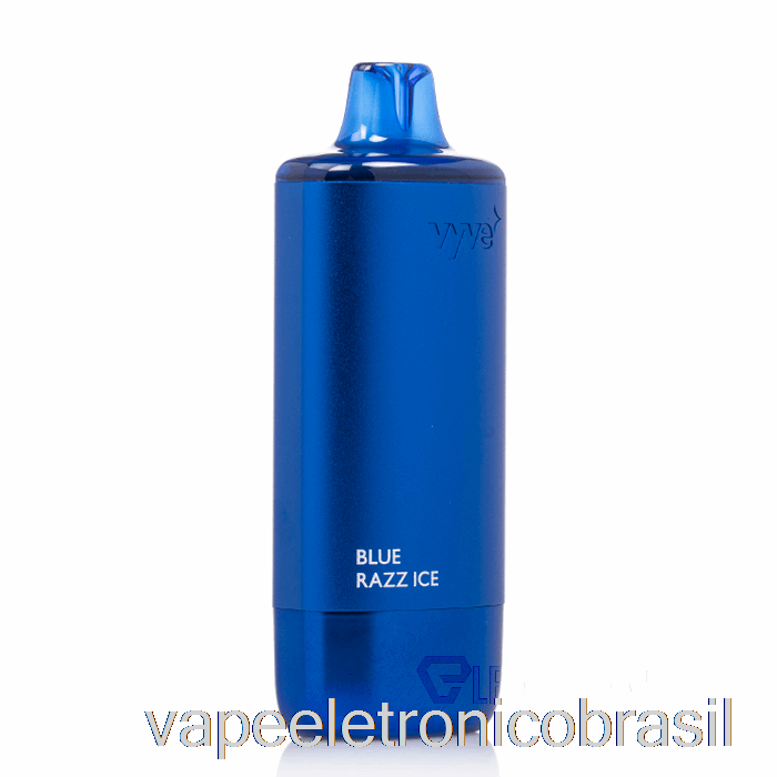 Vape Recarregável Vyve 10000 Descartável Azul Razz Ice